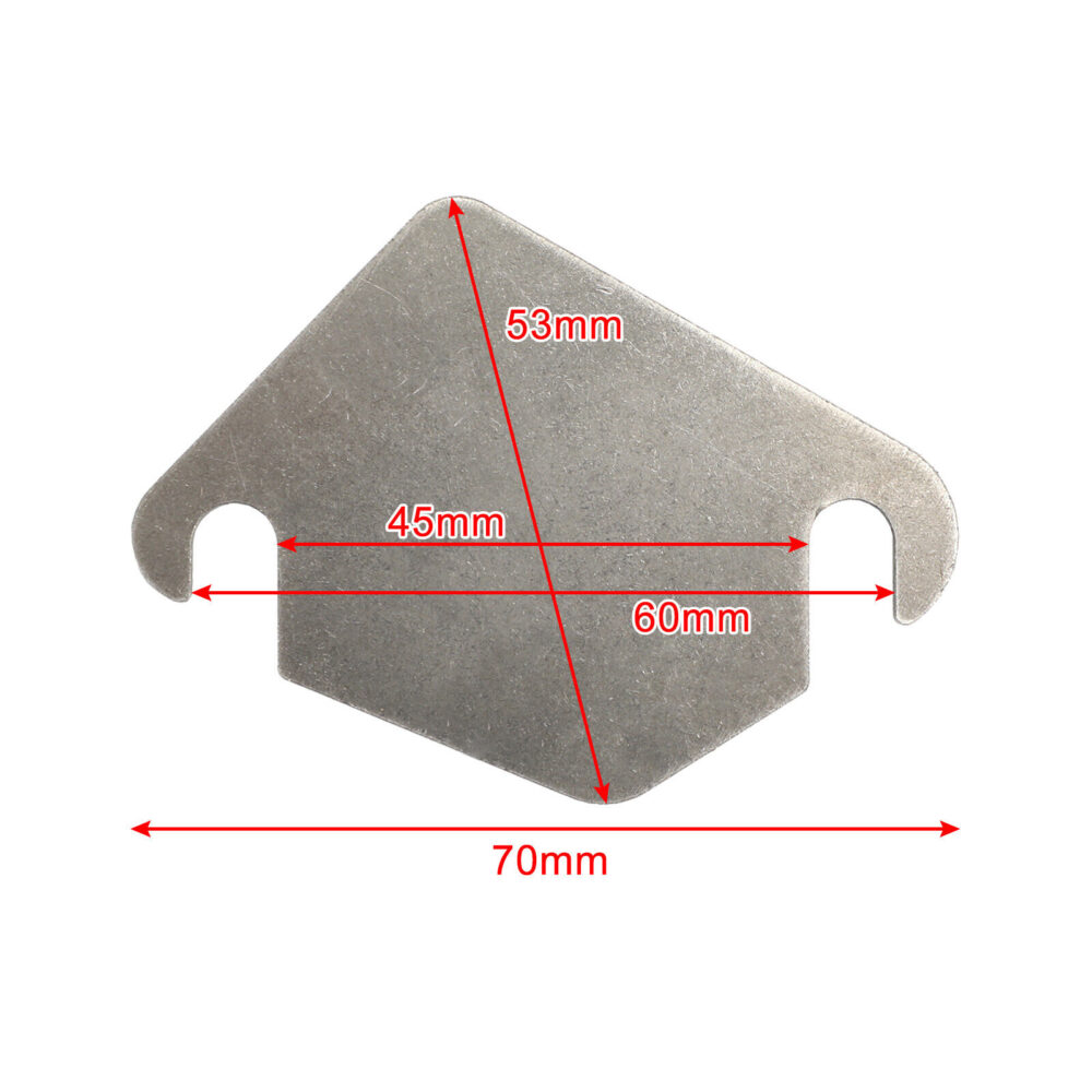 EGR valve metal blind gaskets for PEUGEOT 1.4 & 1.6 FORD VOLVO MAZDA BOP44 - Image 2