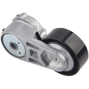 Belt Tensioner Assembly with Pulley For Jeep Wrangler TJ L6 4.0L 2000-2006, also fit for Grand Cherokee WJ L6 4.0L 1999-2004, Replace#04854089A, 04854089AB