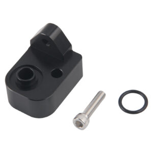 Temperature Air Intake Sensor Spacer Block for Chevy Silverado 2500HD 3500HD 2017-2024, for GMC Sierra 2500HD 3500HD 6.6L Diesel Black