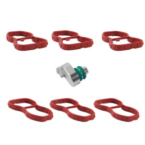 Swirl Flap plug w/ gasket for BMW N57N, N57Z, N57X Intake Manifold 3.0 DIESEL ENGINES 1168515685 11618507335