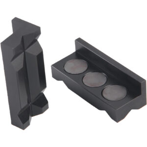 AN Fitting Magnetic Vise Jaw Protective Inserts Clamp Parts Aluminum Alloy Black