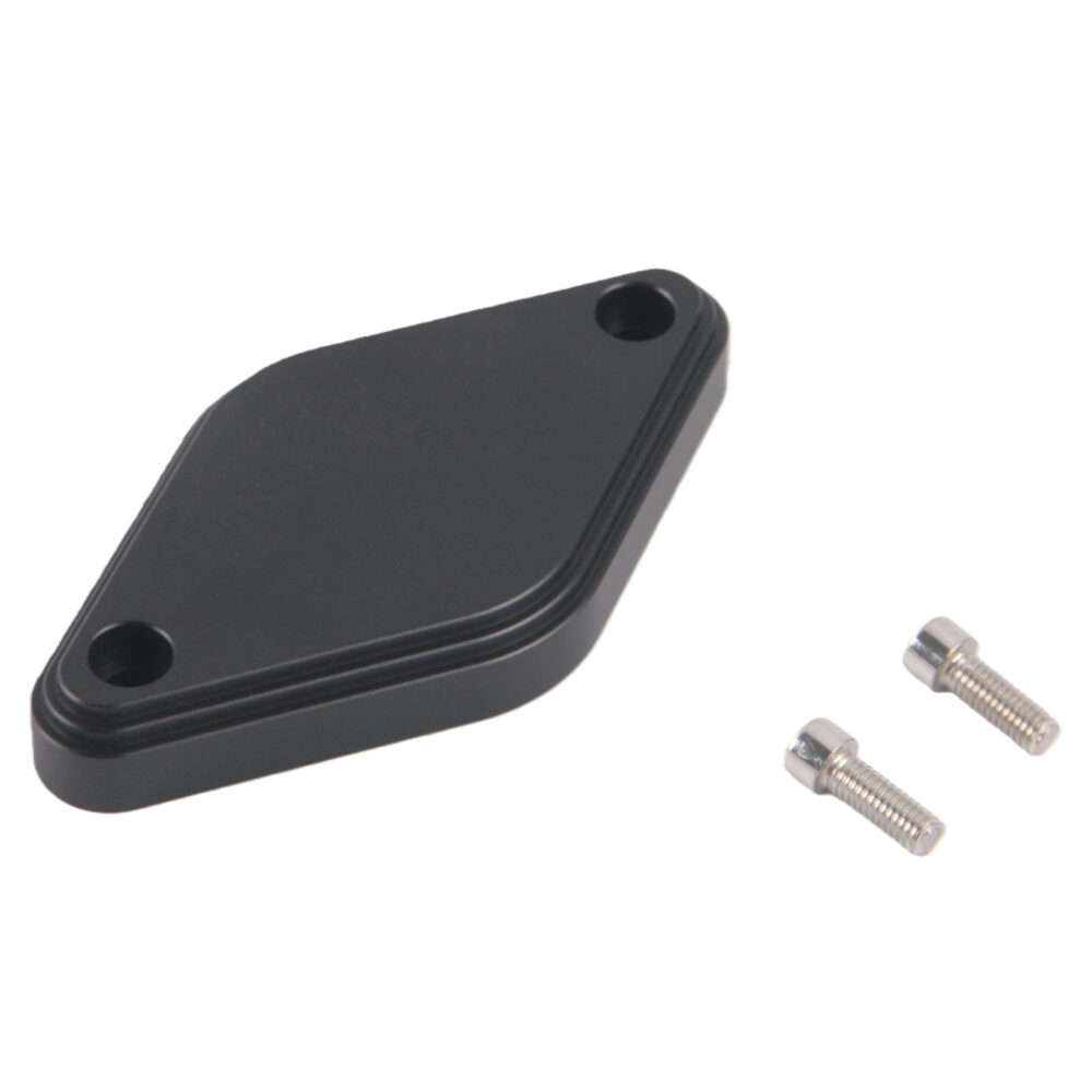 Intake Resonator Cover Plate for Chevy/GMC 2011-2016 Duramax 6.6L LML Diesel - Black